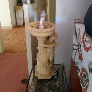 Vintage angel lamp